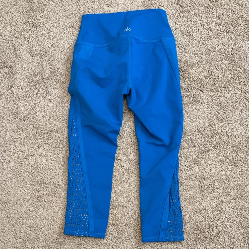 ALO Yoga Blue Ankle Pants